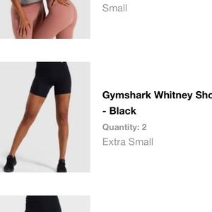 GYMSHARK x WHITNEY SIMMONS Biker Shorts